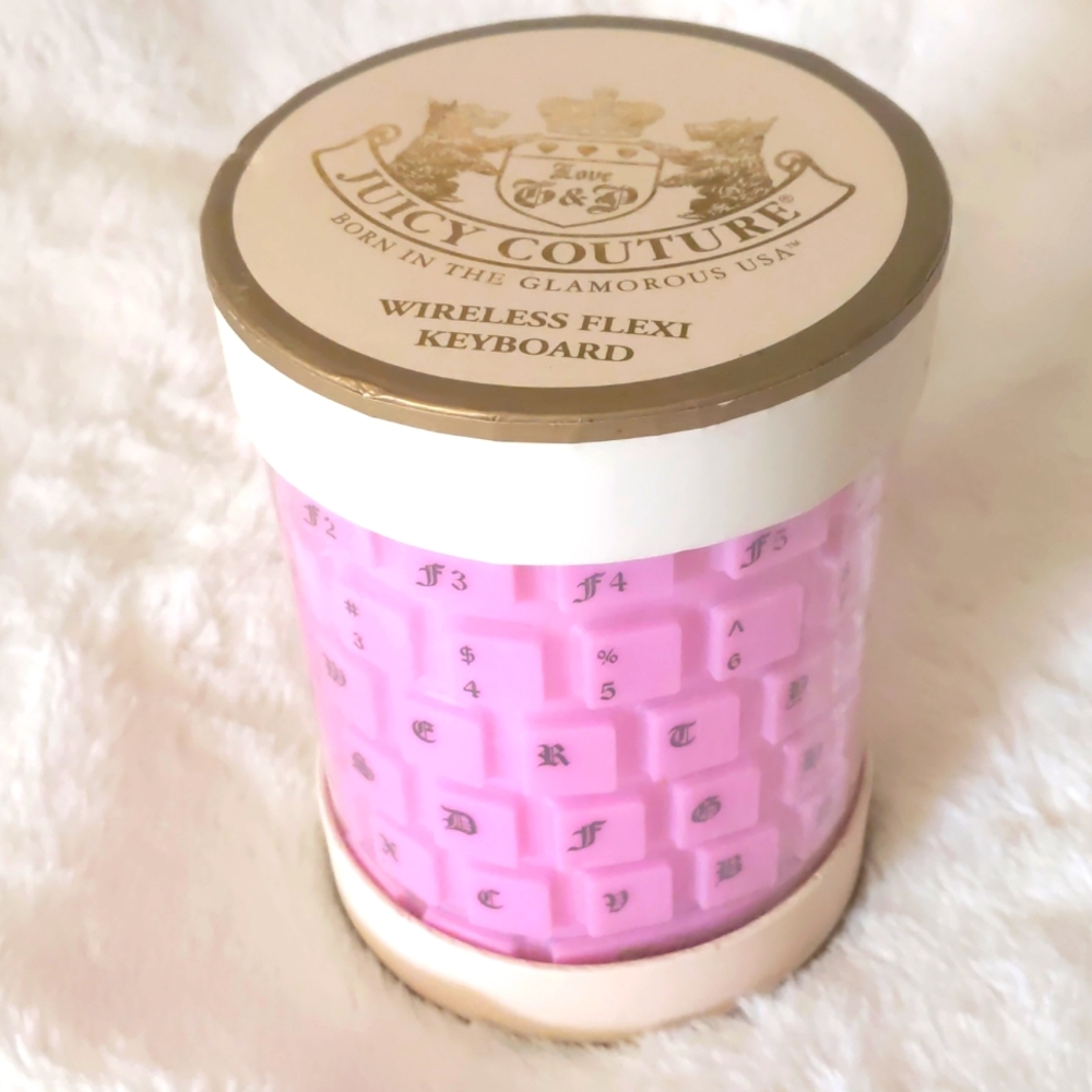 Vintage Juicy Couture Wireless Keyboard